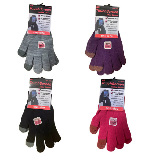 Guanti donna touch screen - da,